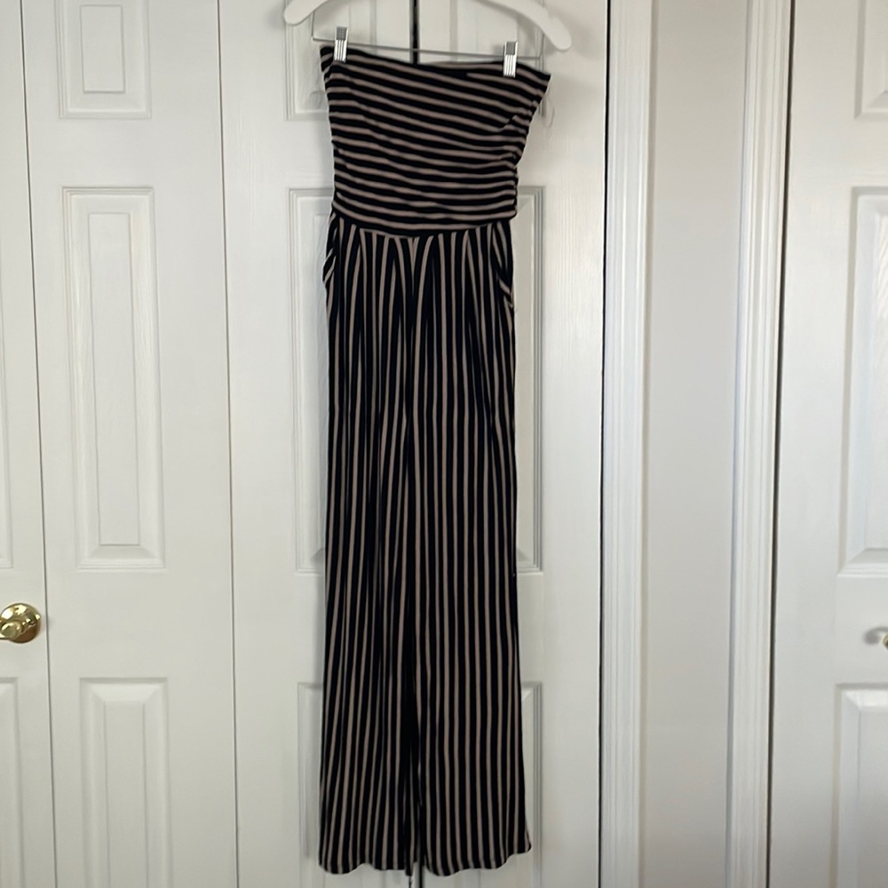 Strapless jumpsuit